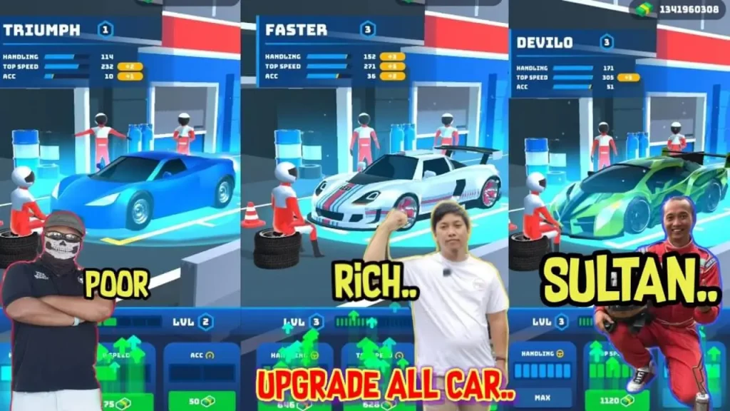 Unlock all Racing Cars In The Game