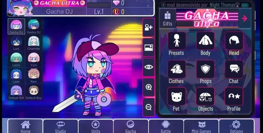 Unlimited Items in Gacha Club