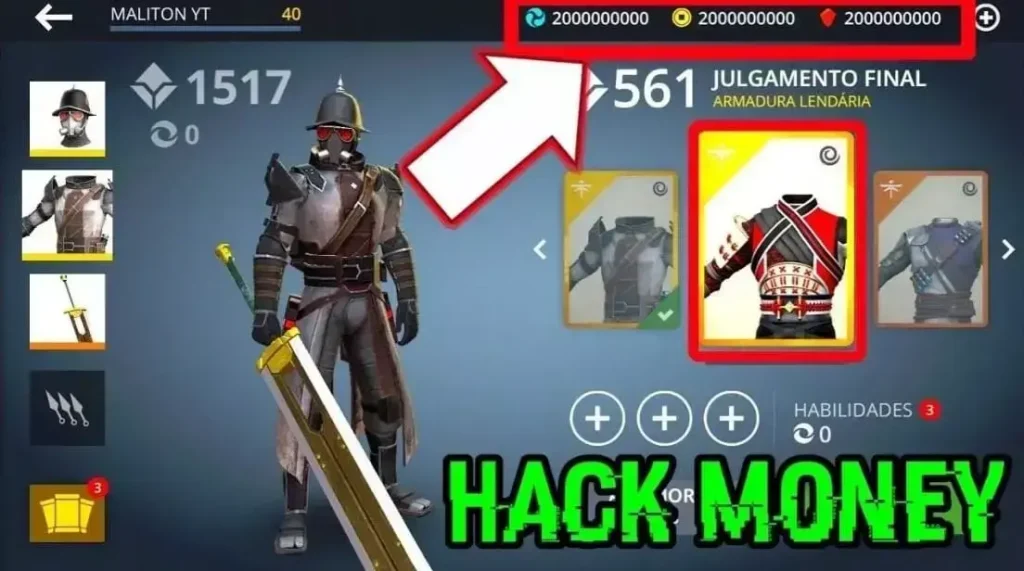 Unlimited Coins or Gems in Shadow Fight 3