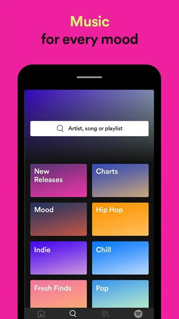 A huge library of music