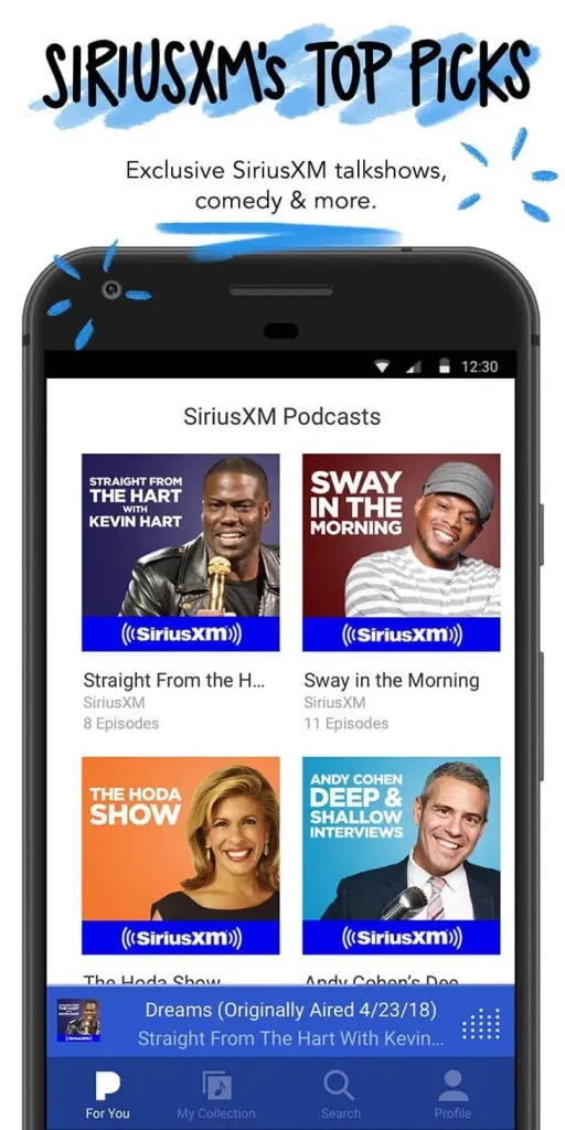 A brief overview of Pandora Music Streaming App