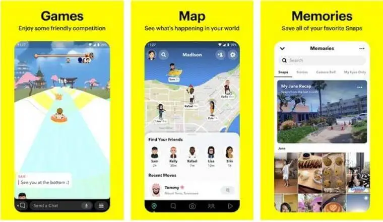 Send Snaps to Non-friends in Snapchat