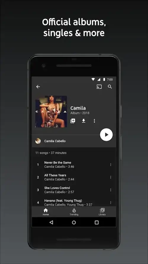 Introduction of YouTube Music